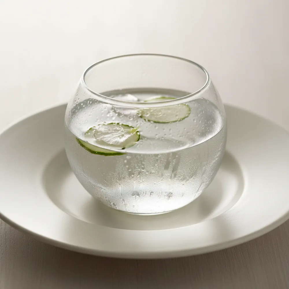 Glas Wasser