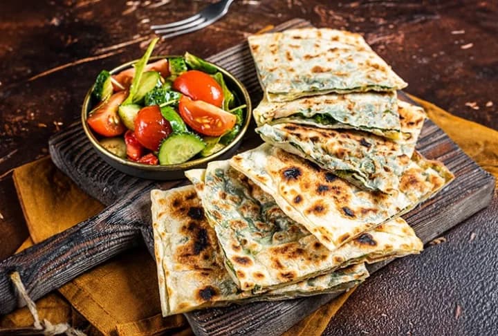 Gözleme (Türkisches Fladenbrot)
